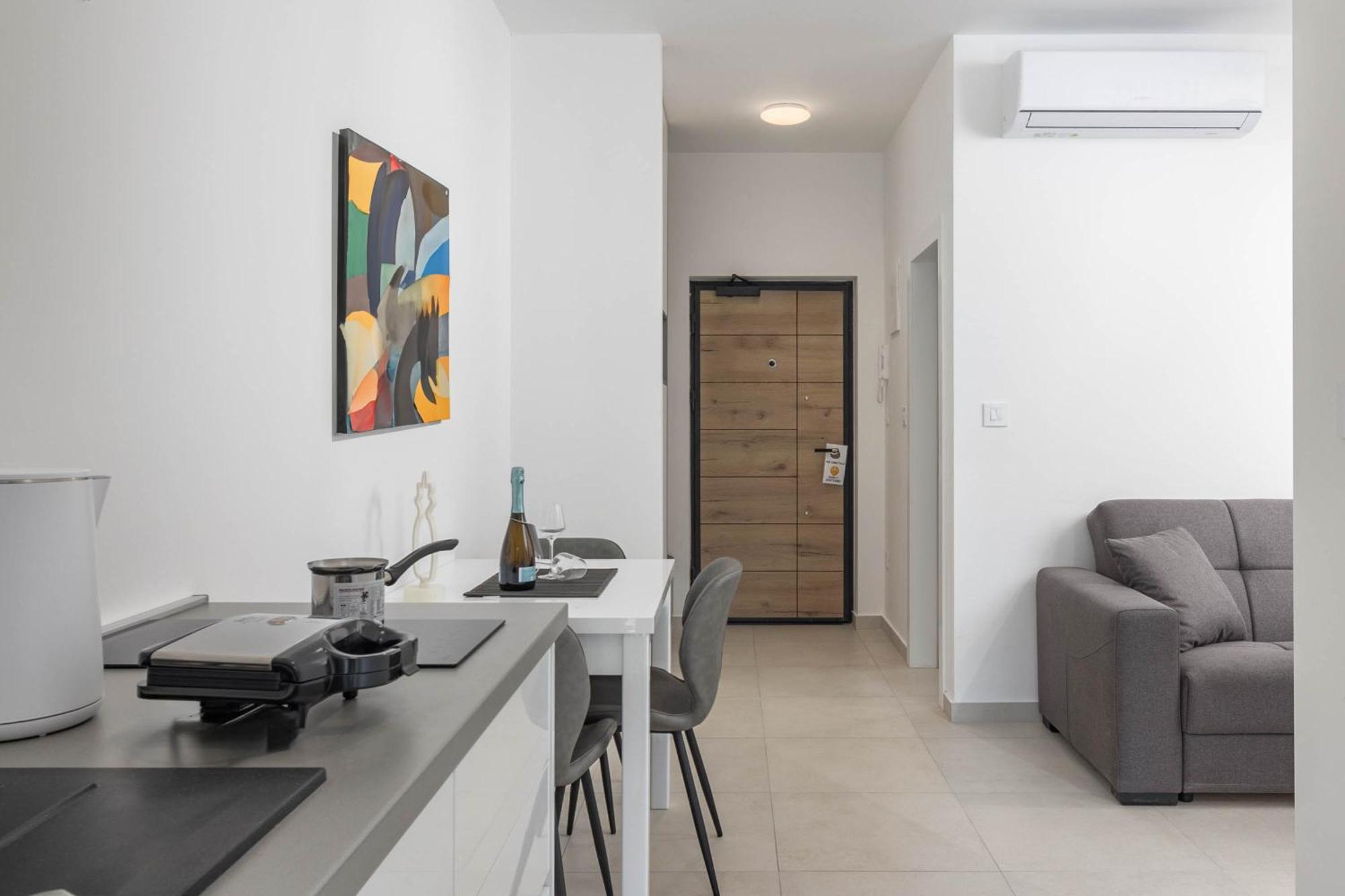Seafront Villa Andrijana - Happy Rentals Пломин Екстериор снимка