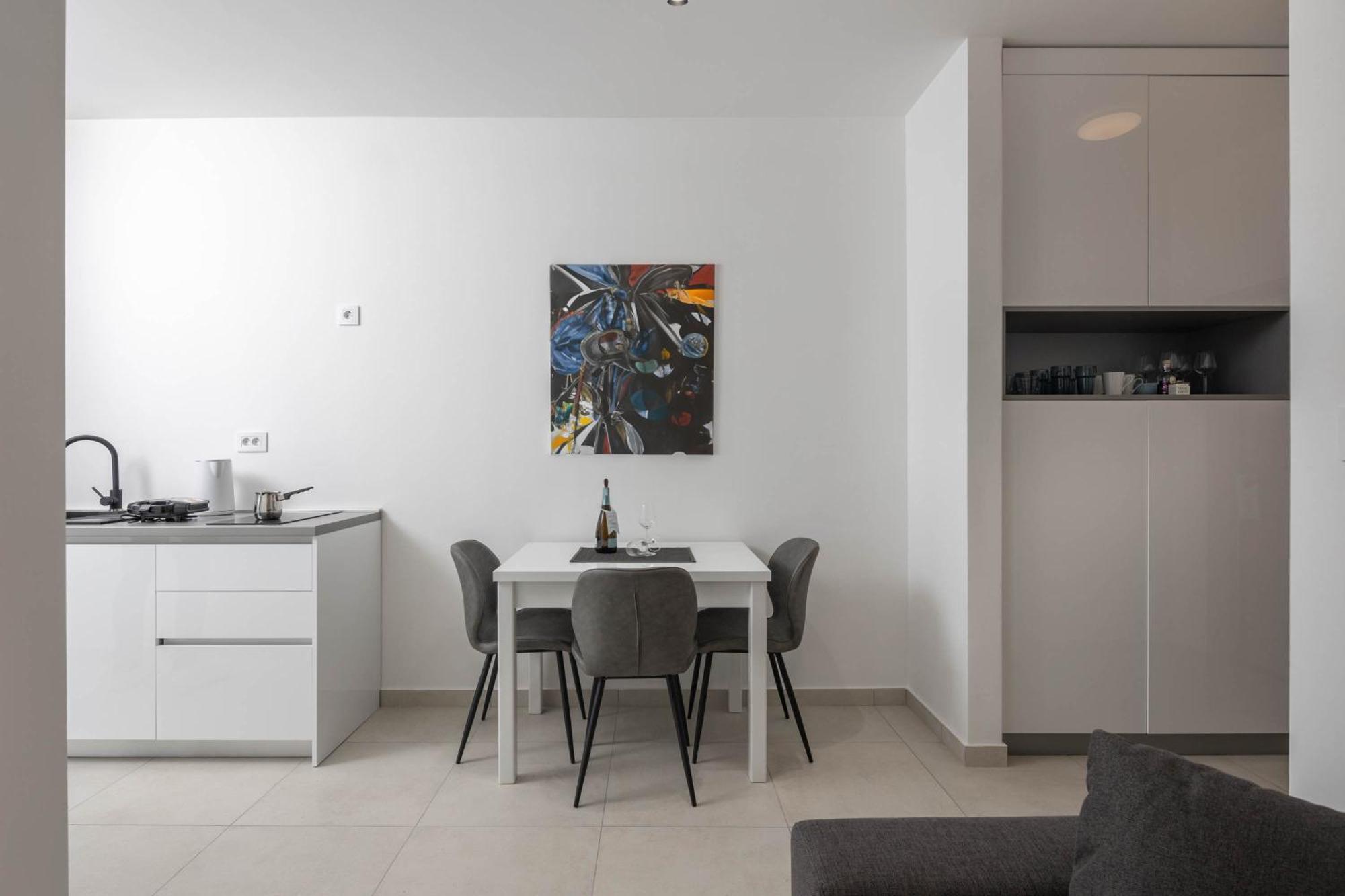 Seafront Villa Andrijana - Happy Rentals Пломин Екстериор снимка